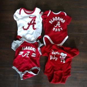 Alabama Football Onesie set
